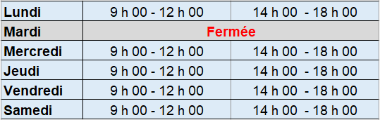 Horaire DT Chambon