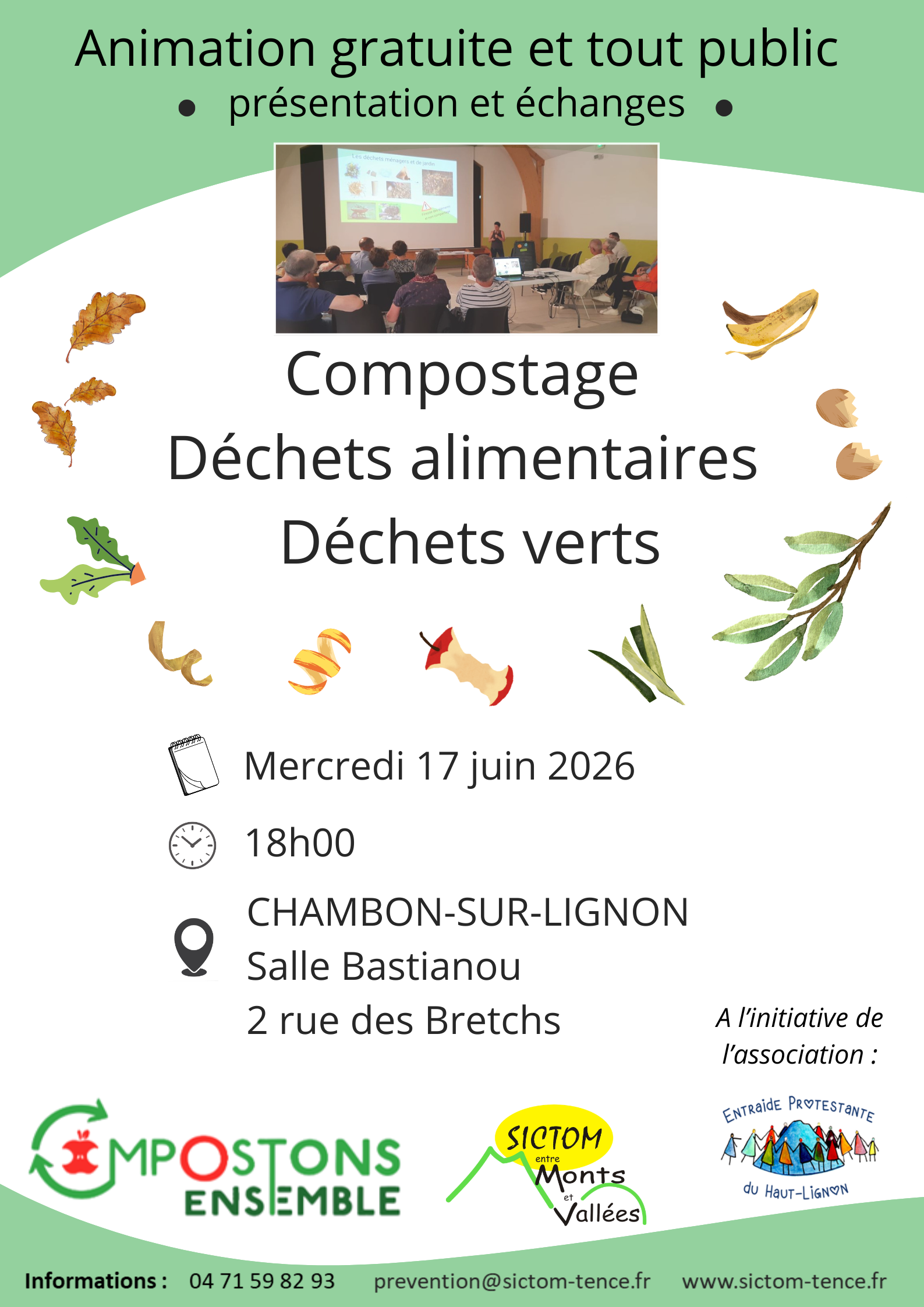 animation Chambon tout public 17 juin 2026